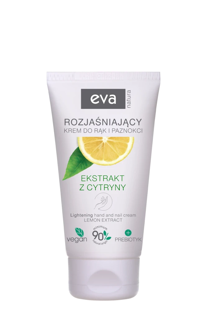 EVA NATURA Brightening hand and nail cream with lemon extract